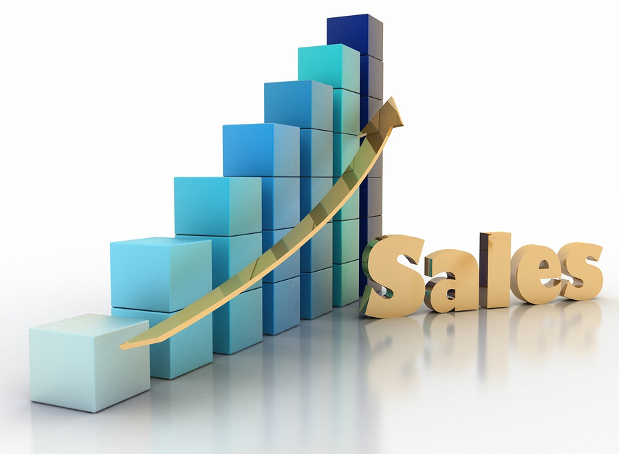 Sales growth chart